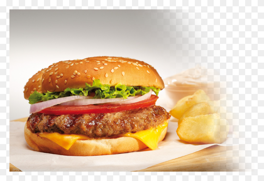 945x628 Plain Burger Cheeseburger, Food, Hot Dog HD PNG Download