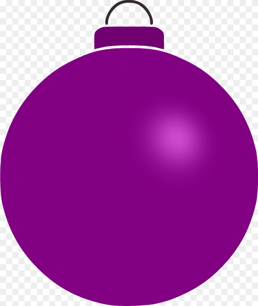 Plain Purple Bauble Sphere, Balloon, Ammunition, Weapon Clipart PNG
