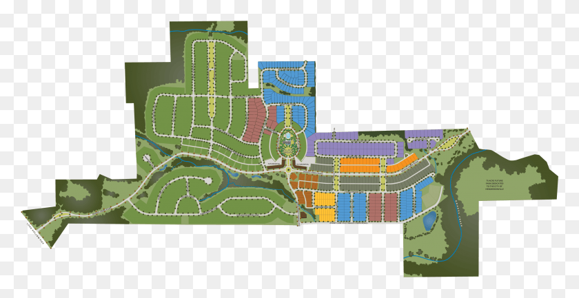2658x1273 Plan, Edificio, Urbano, Barrio Hd Png