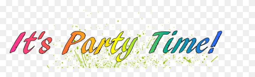 1114x281 Plan A Party Party Time Transparent Background, Text, Graphics HD PNG Download