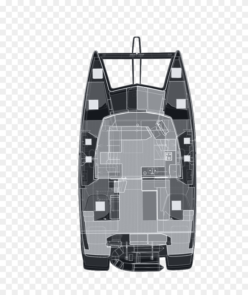 853x1026 Plan De Catamaran Inflatable Boat, Vehicle, Transportation, Watercraft HD PNG Download