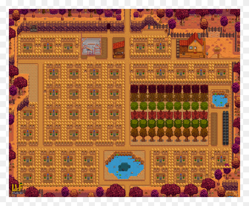 1280x1040 Plan Stardew Valley My Farm, Rug, Clothing, Apparel HD PNG Download