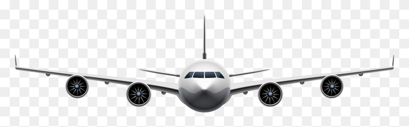7924x2056 Plane Clip Art Boeing, Vehicle, Transportation, Aircraft HD PNG Download
