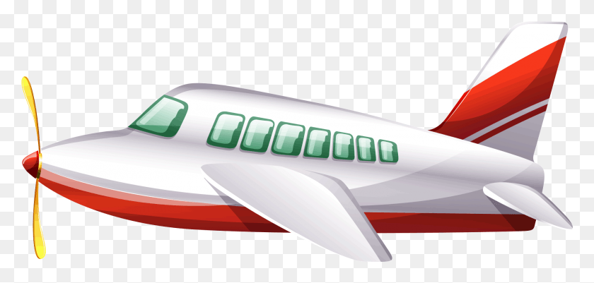 1948x852 Plane Clipart, Airplane, Aircraft, Vehicle HD PNG Download
