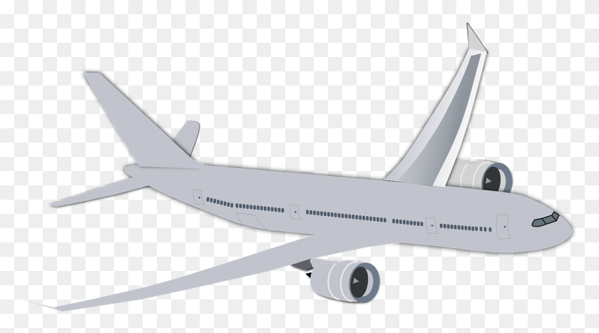 1280x668 Plane Clipart, Airplane, Aircraft, Vehicle HD PNG Download