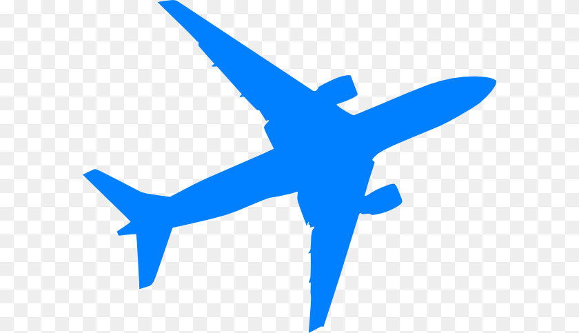 Plane Clipart Black And White, Aircraft, Transportation, Flight, Airplane Sticker PNG