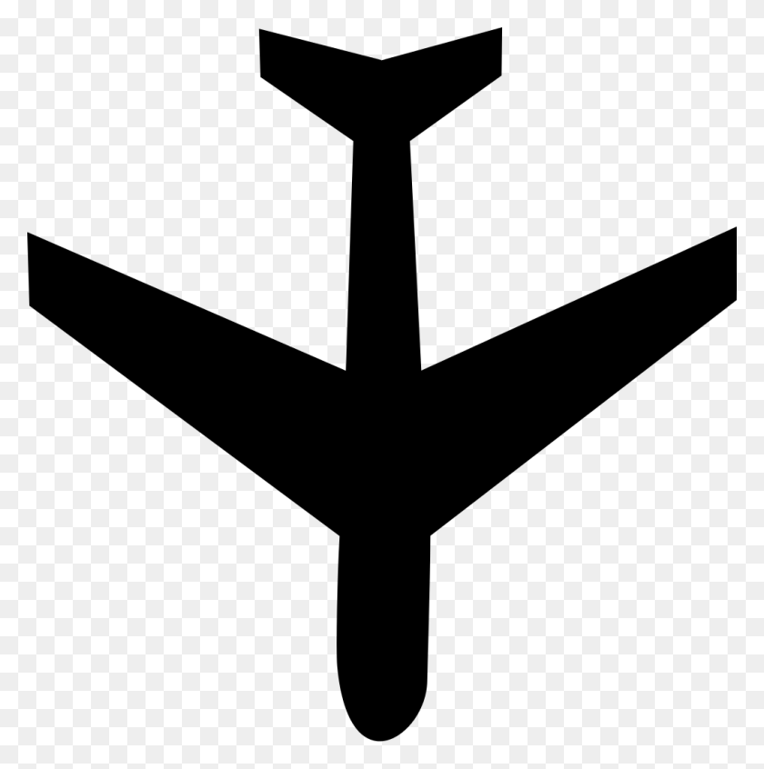 1016x1024 Plane Icon Nose Down Svg Plane, Gray, World Of Warcraft HD PNG Download