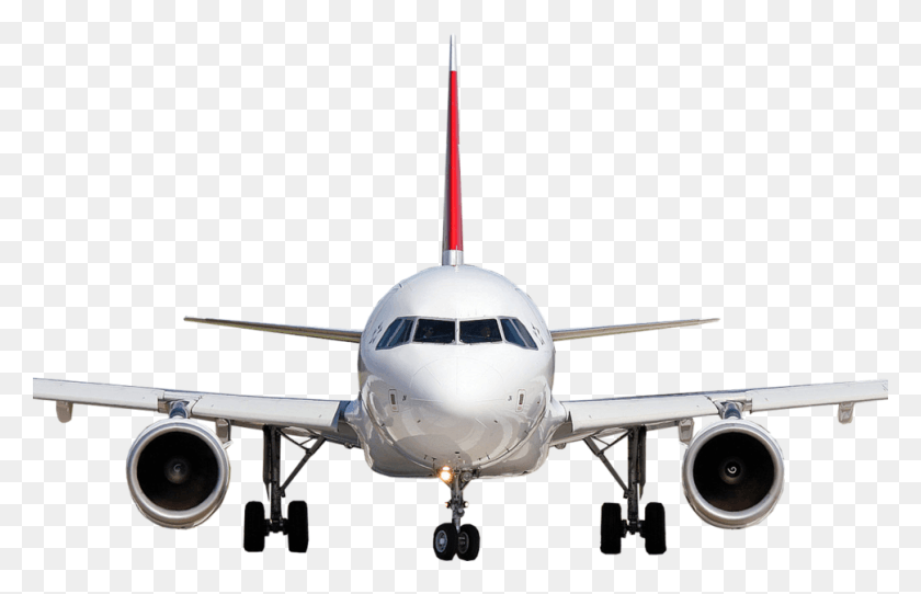 970x600 Plane Transparent Front Warsaw Chopin Airport, Airliner, Airplane, Aircraft HD PNG Download