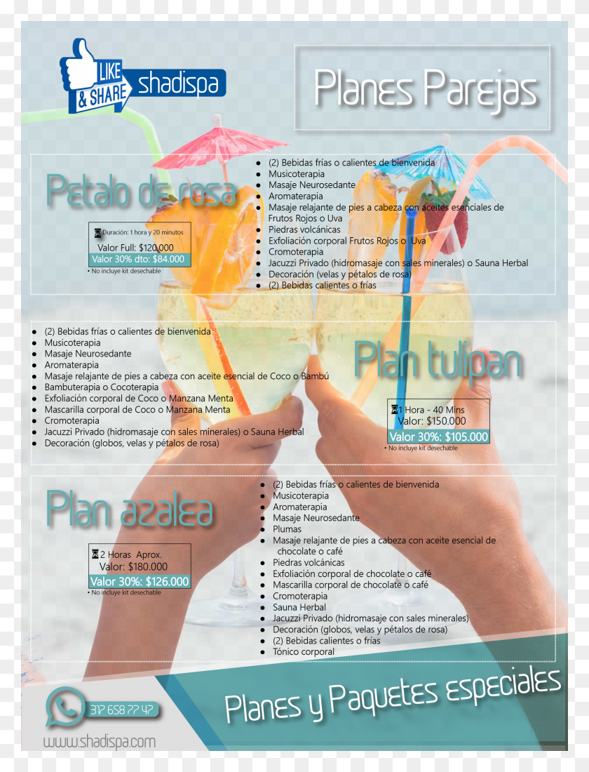 1800x2400 Planes Shadi Spa Apertura 3 Brochure, Flyer, Poster, Paper HD PNG Download