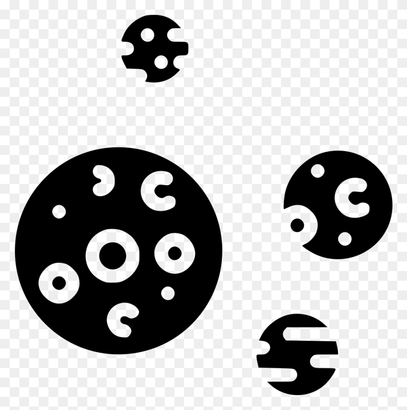 981x990 Planet Astrology Satellite Galaxy Small Astronomy Svg Circle, Stencil, Symbol, Logo HD PNG Download