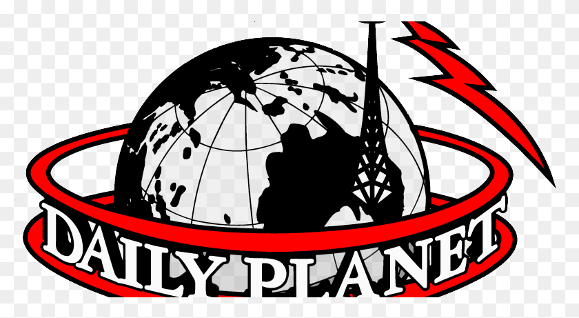775x401 Planet Clipart Plannet Daily Planet Superman Logo, Astronomy, Outer Space, Universe HD PNG Download