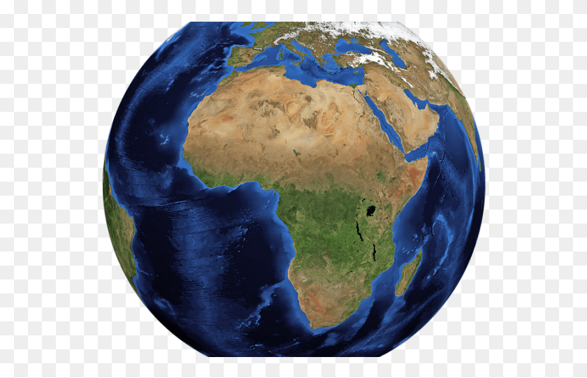 554x481 Planet Earth Clipart Transparent Africa, Outer Space, Astronomy, Space HD PNG Download