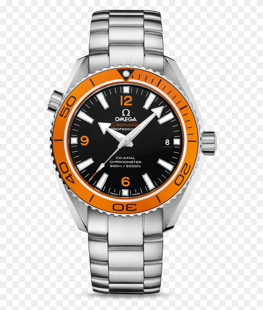 549x931 Planet Ocean 600m Omega Co Axial 42 Mm Omega Orange Planet Ocean, Wristwatch, Clock Tower, Tower HD PNG Download