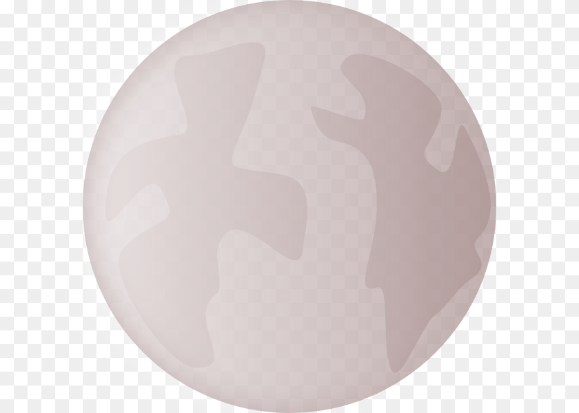 600x600 Planet Small, Sphere Sticker PNG