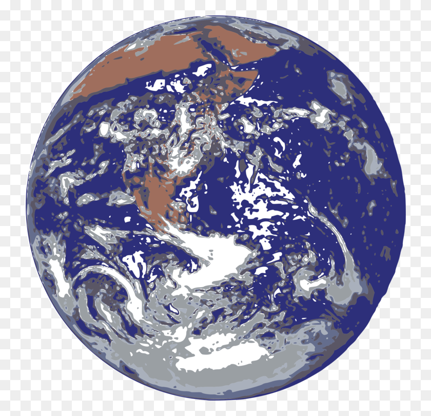 743x750 Planetearthglobe Bumi, Outer Space, Astronomy, Space HD PNG Download