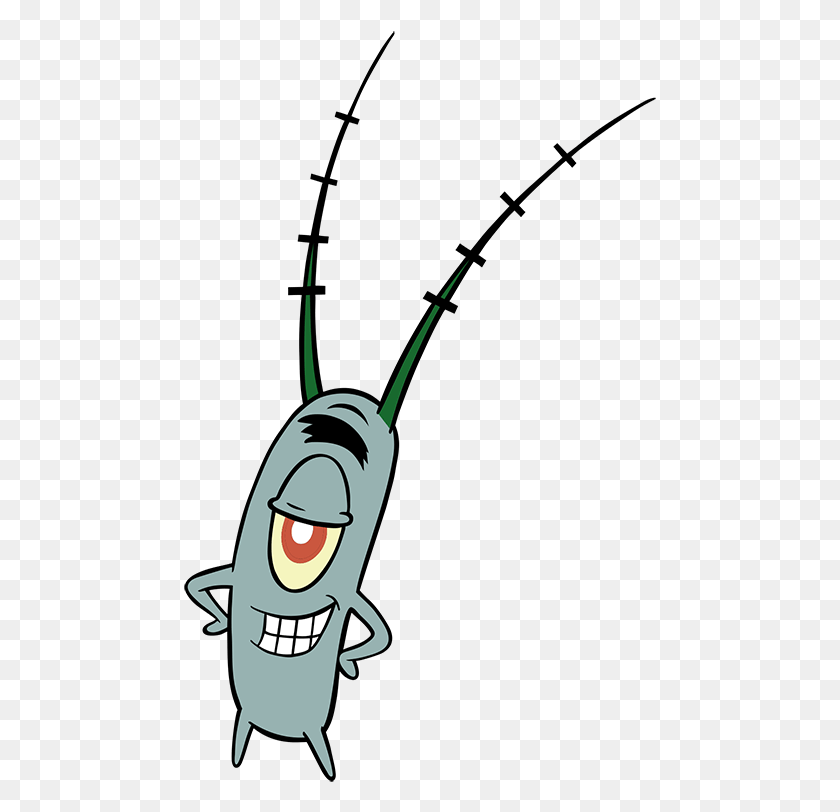 473x752 Plankton Bob Esponja Plankton Bob Esponja, Plant, Graphics HD PNG Download