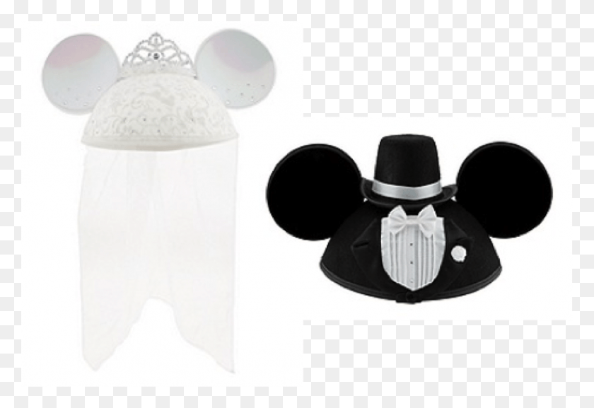 863x573 Planning A Honeymoon At Walt Disney World Husband And Wife Mickey Ears, Clothing, Apparel, Hat HD PNG Download