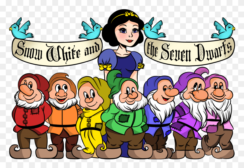 1200x800 Plano 2 Week Productions Snow White And The Seven Cartoon, Text, Comics, Book HD PNG Download
