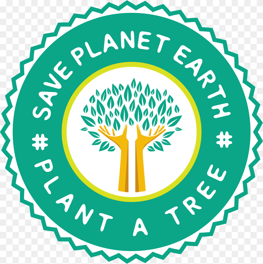 1916x1920 Plant A Tree Logo Clipart Sticker PNG