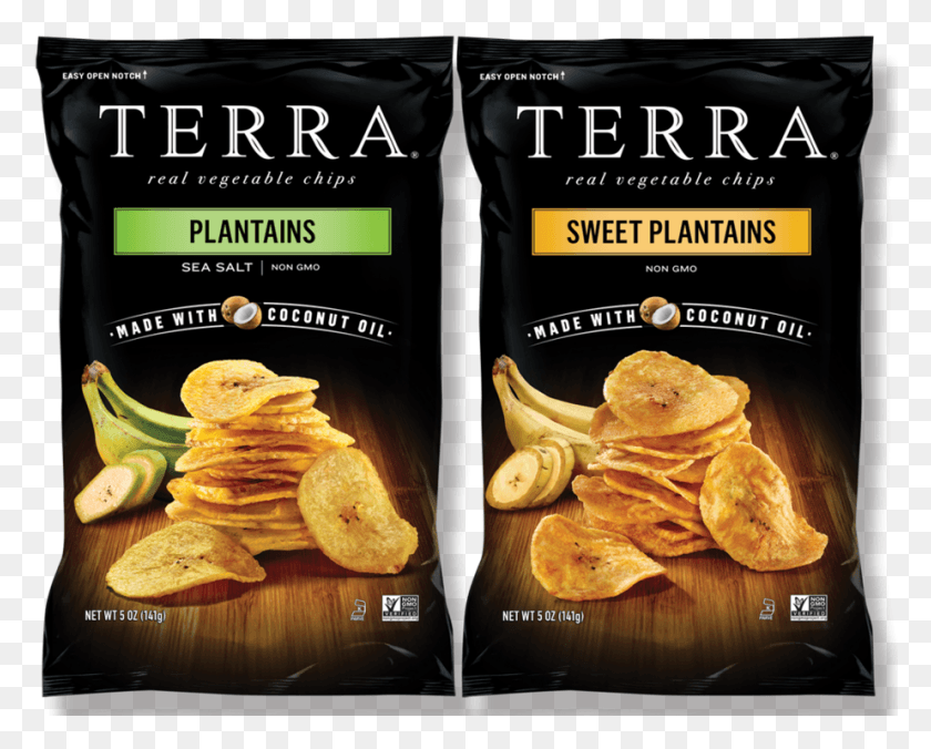 923x730 Plantain Chips Terra Sweet Plantain Chips, Bread, Food, Plant HD PNG Download