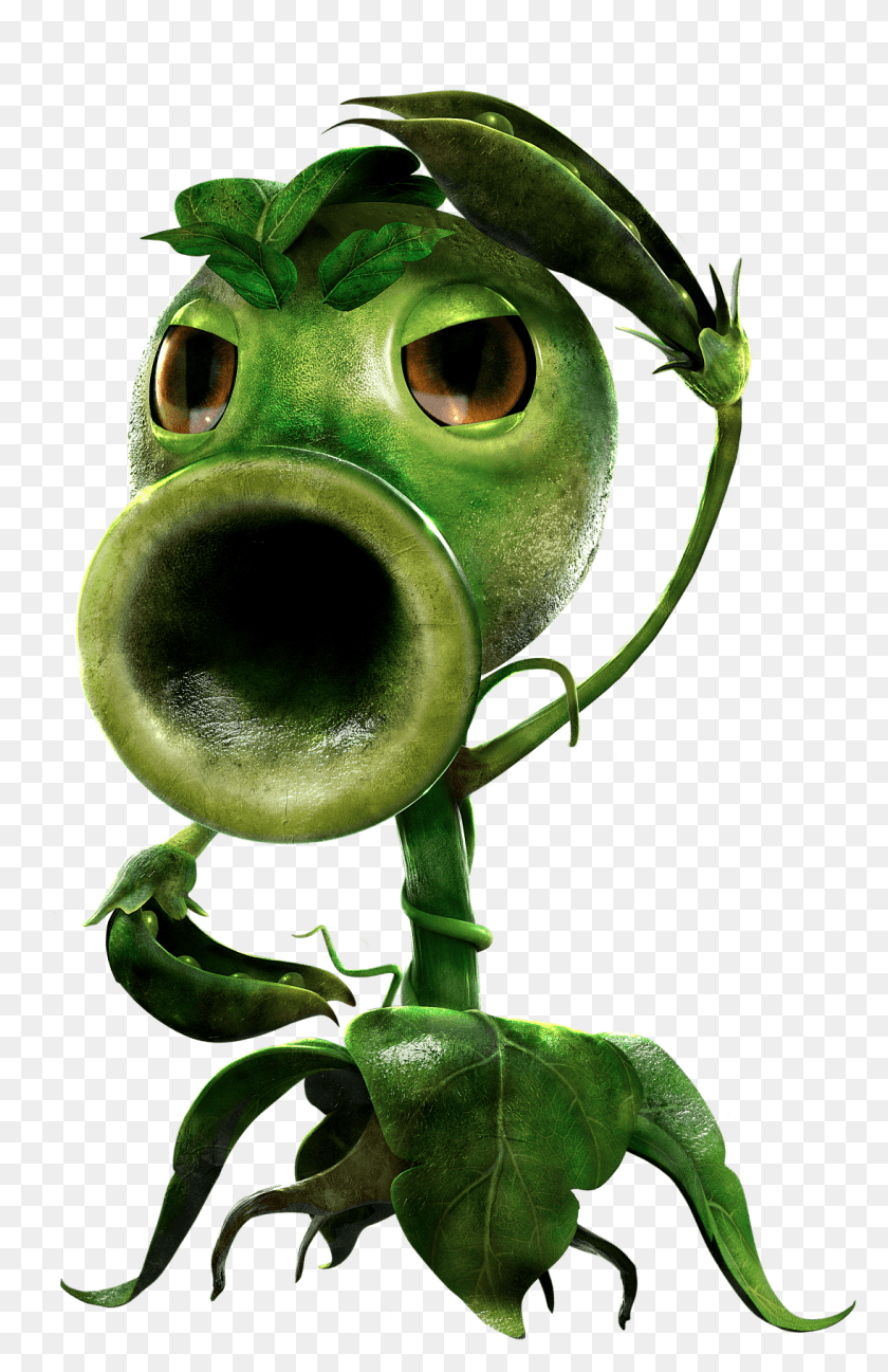 1094x1736 Plants Vs Zombies Garden Warfare Transparent Images Plant Vs Zombies 1 Pc, Green, Animal, Insect HD PNG Download