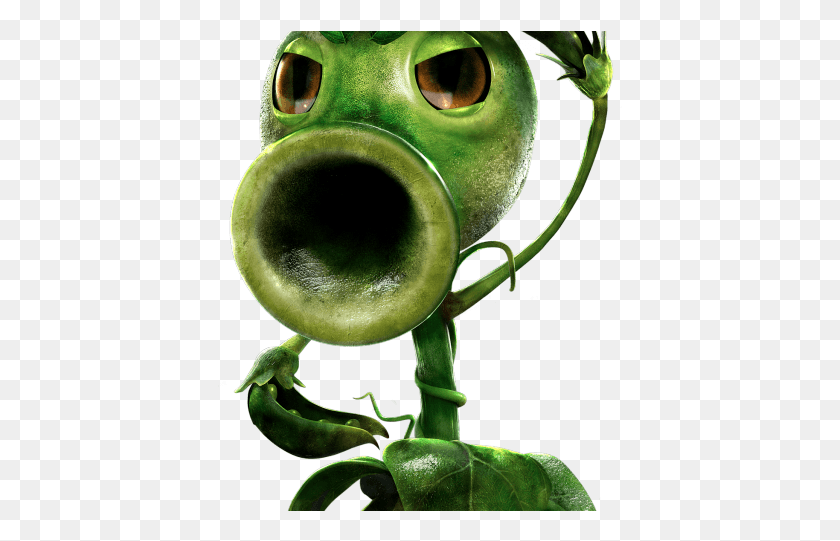 405x481 Plants Vs Zombies Garden Warfare Transparent Images Plants Vs Zombies Garden Warfare 2 Peashooter, Green, Photography HD PNG Download