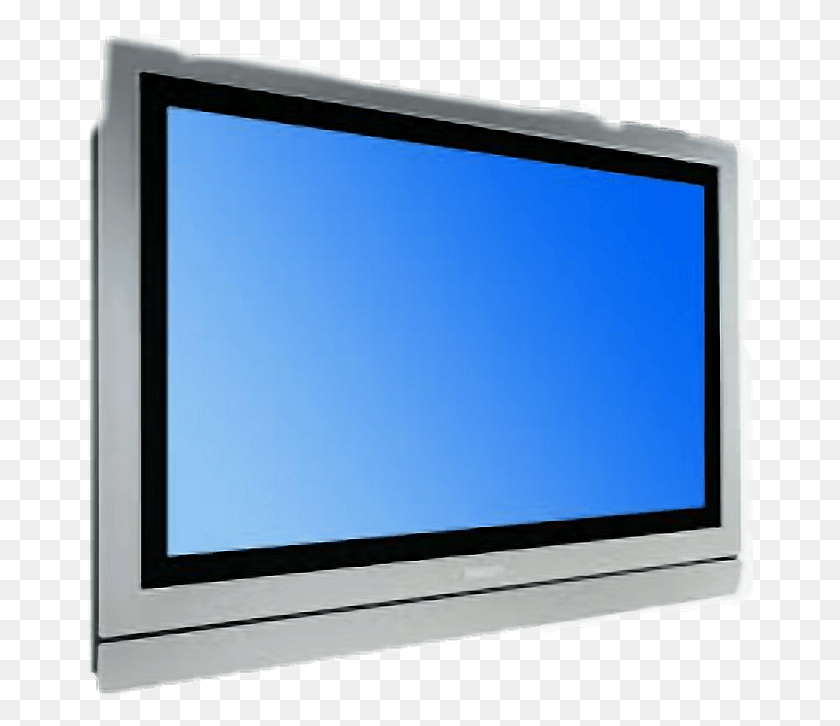 666x666 Plasma Tv Philips Plasma 2005, Monitor, Screen, Electronics HD PNG Download