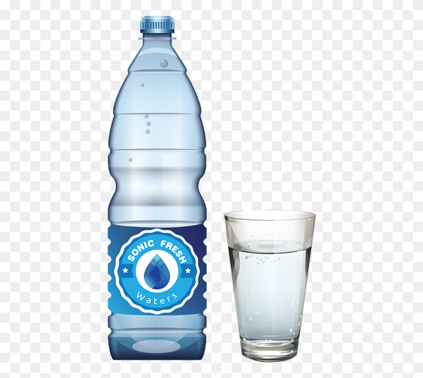 416x690 Botella De Plástico, Botella De Agua, Agua Mineral, Bebida Hd Png