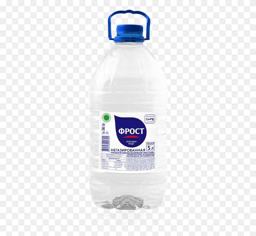 264x715 Пластиковая Бутылка, Минеральная Вода, Напиток, Бутылка С Водой Hd Png Скачать