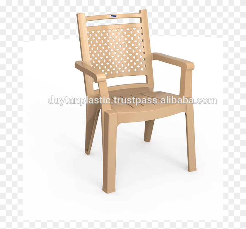685x724 Plastic Chairstackable Plastic Chairhigh Back Plastic Ghe Mu Duy Tan, Chair, Furniture, Wood HD PNG Download
