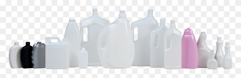 2236x614 Plastic Cosmetic Containers, Jug, Water Jug, Milk HD PNG Download