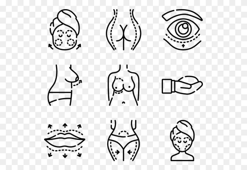 541x517 Plastic Surgery Adventures Icon, Gray, World Of Warcraft HD PNG Download