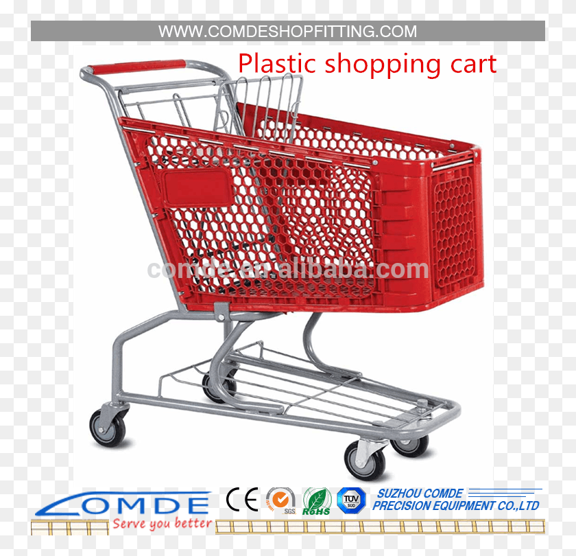 750x750 Plastic Trolley 180l Plastic Trolley Suppliers Shopping Cart, Chair, Furniture HD PNG Download