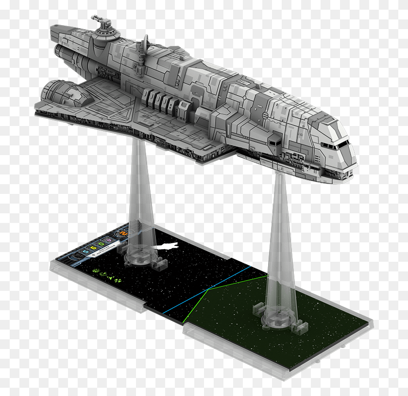 700x757 Plastic X Wing Miniatures Imperial Assault Carrier, Spaceship, Aircraft, Vehicle HD PNG Download