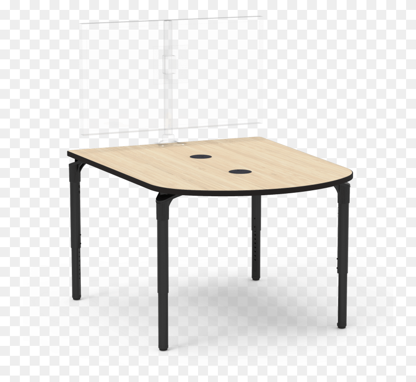 749x713 Plateau Series Media Table 48 X 60 Coffee Table, Tabletop, Furniture, Dining Table HD PNG Download