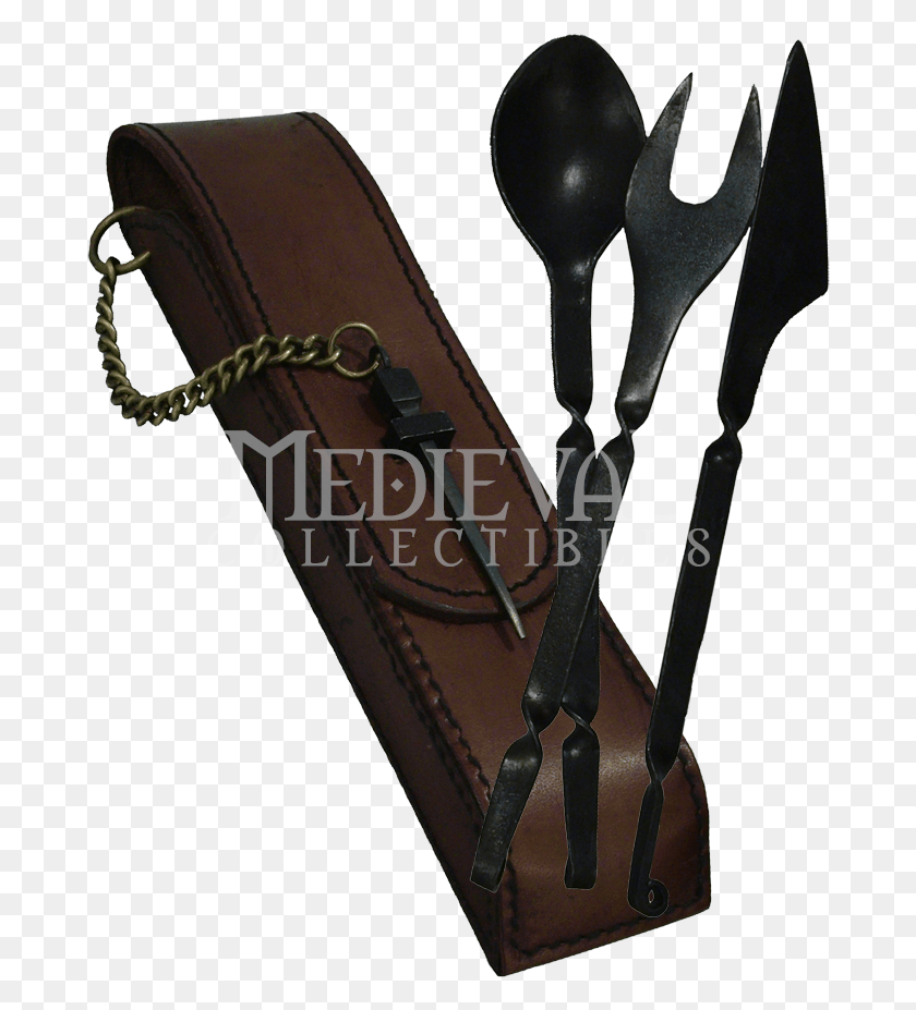 682x867 Plates Cutlery And Feastware Cutlery Leather, Strap, Quiver, Scissors HD PNG Download