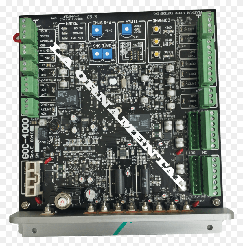 949x964 Platinum Goc 4000 Control Board Platinum In Circuit Boards, Electronics, Hardware, Computer HD PNG Download