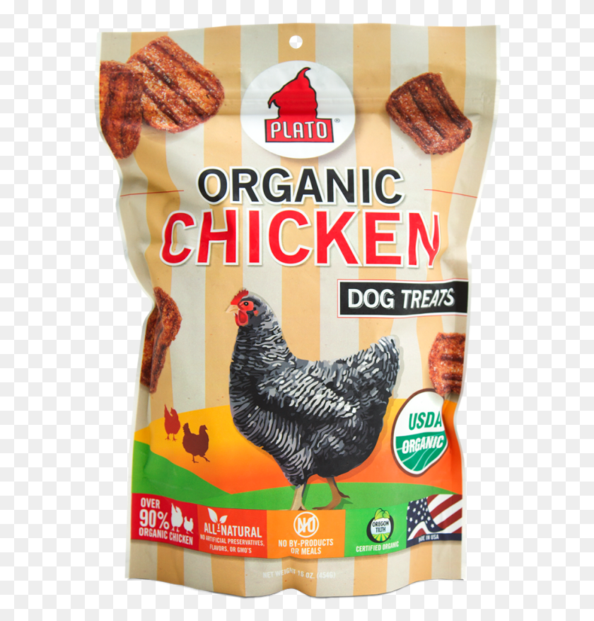 578x817 Plato Organic Chicken Strips Dog Treats, Poultry, Fowl, Bird HD PNG Download