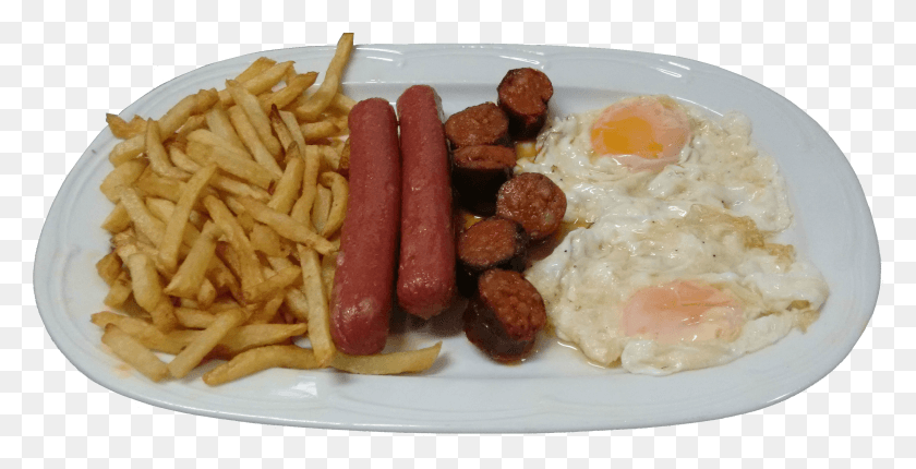 2844x1351 Platocombi Breakfast Sausage HD PNG Download