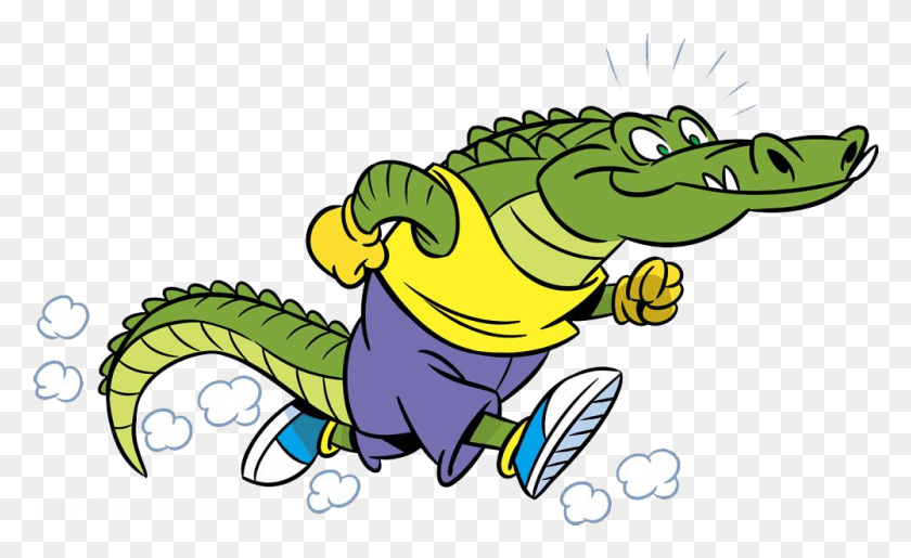 1001x585 Platypus Clipart Gambar Running Alligator Cartoon, Dragon, Reptile, Animal HD PNG Download