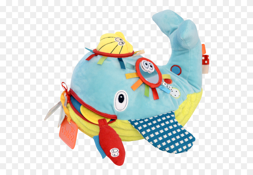 550x519 Play And Learn Whale Cartoon, Plush, Toy, Birthday Cake HD PNG Download