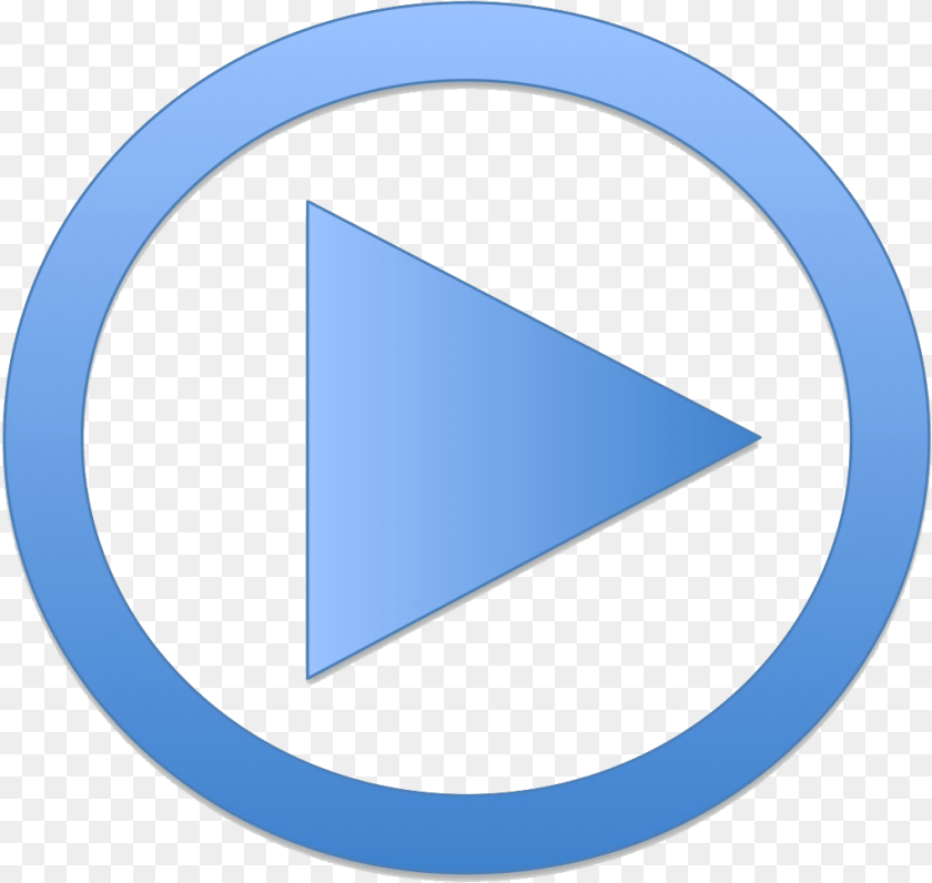 1020x966 Play Button Image Blue Play Button, Triangle, Disk Clipart PNG