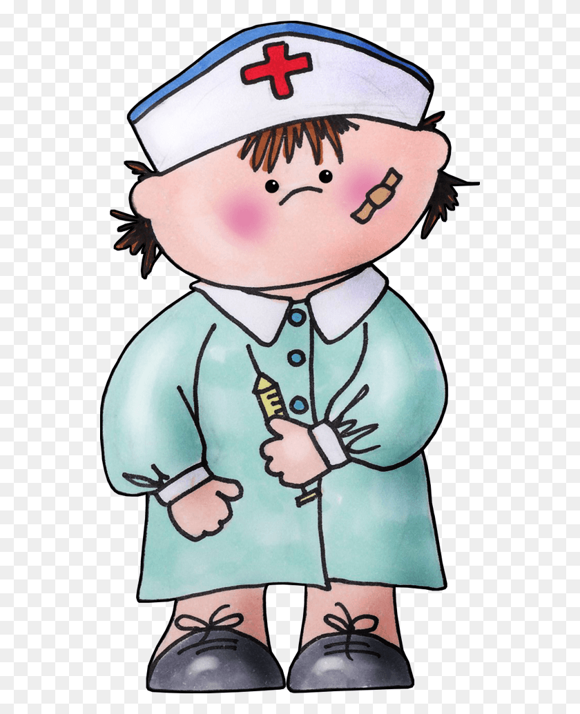 550x975 Play Dress Up Melonheadz Nurse Clip Art, Person, Human, Hand HD PNG Download