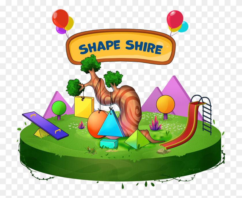 727x628 Play School Island Shape Shire, Pastel De Cumpleaños, Pastel, Postre Hd Png
