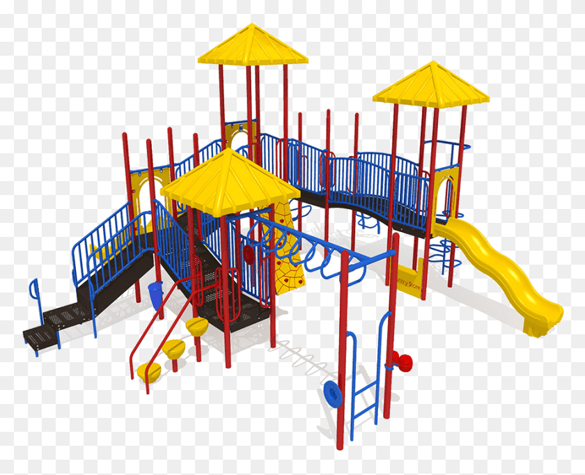 879x702 Play System Adventure Playground, Play Area, Construction Crane, Outdoor Play Area Descargar Hd Png