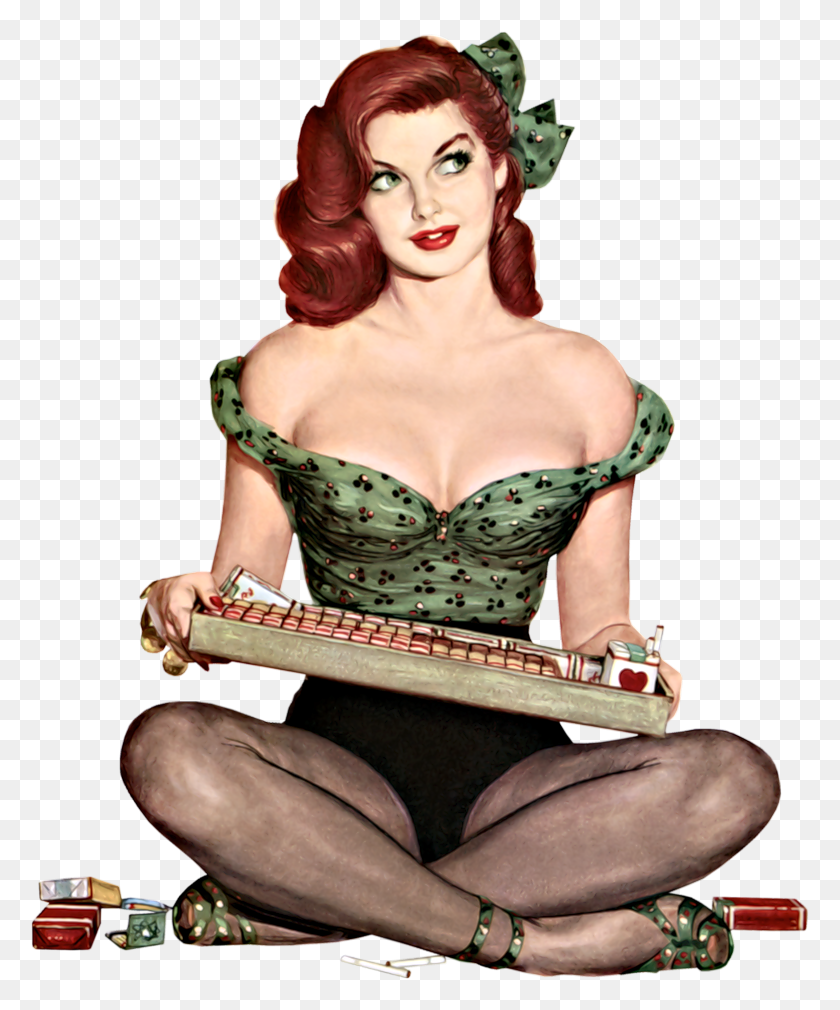 779x950 Play That Music Girl Posters Pin Up Posters Vintage Pinup Art, Clothing, Apparel, Person HD PNG Download
