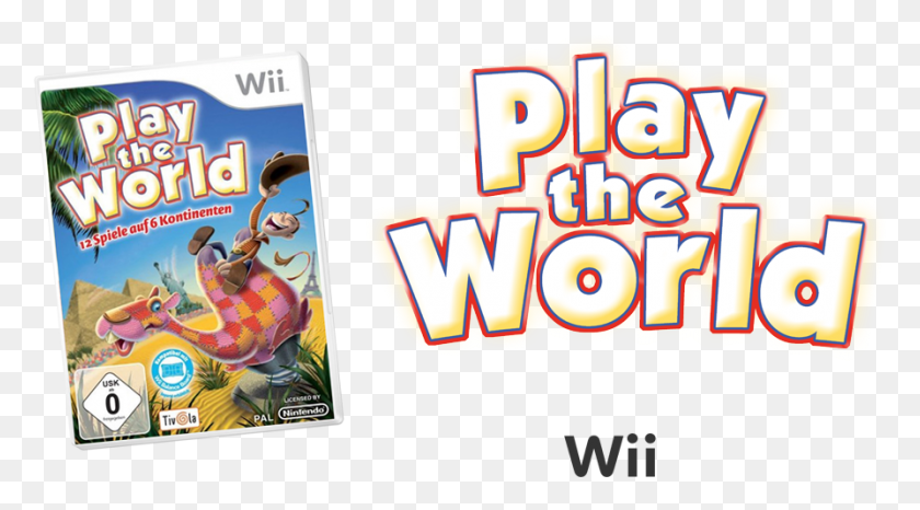 894x466 Descargar Png Jugar El Mundo Jugar El Mundo Wii, Texto, Publicidad, Papel Hd Png
