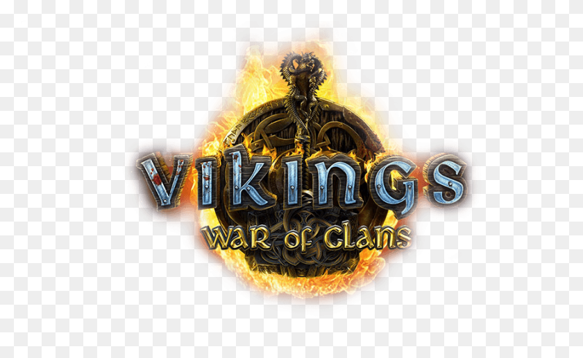 875x513 Играть В Vikings War Of Clans На Пк Графический Дизайн, Лагер, Пиво, Алкоголь Png Скачать
