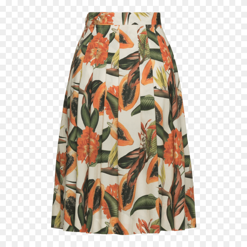 1500x1500 Playa Skirt Papaya Cream Overskirt, Clothing, Apparel, Female Descargar Hd Png