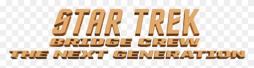 5984x1286 Players Will Continue Their Journey In The Star Trek Star Trek Bridge Crew Logo, Text, Word, Number HD PNG Download